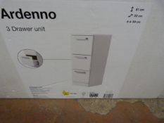 *Ardenno 3 Drawer Bathroom Unit