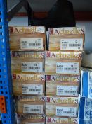 *10 Pairs of Black Working Shoes in Various Sizes