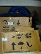 Box of Embroidered Baseball Caps