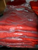 *8 Pairs of Red Coveralls