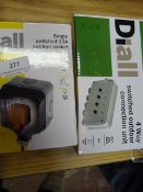 *Exterior 4 Way Junction Box & Exterior Switch Socket