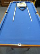 *Children's Pool/Snooker Table with Cues & Accessories