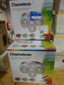 *3 Chameleon LED Colour Changing Ceiling Lights