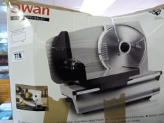 *Swan Professional Meat Slicer