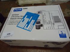 *Plumb Sure Amber Chrome Basin Mixer