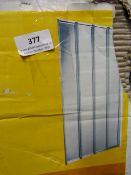 *B&Q 4 Fold Bath Shower Screen