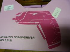 Cordless Screw Driver - Pink
