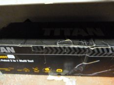 *Titan TT1488GDO 235cc 2-in-1 Petrol Multi Tool Comprising of Hedge Trimmer & Strimmer