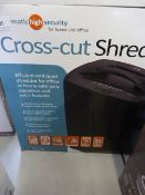 *Cathedral Cross Cut Paper Shredder