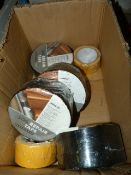 Box of SOS Repair Tape etc