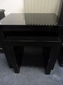 *High Gloss Nest of 2 Tables