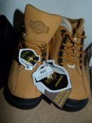 *Pair of North West Size 3 Steel Toecap Working Boots - Tan