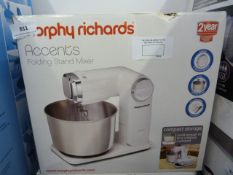 *Morphy Richards Accents Folding Stand Mixer