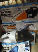*5 x 12 Volt Vacuum Cleaners