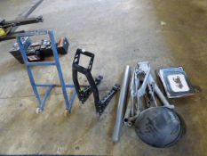 *Paddock Stands - Motor Cycle Helmet - Aluminium Components etc