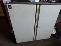 *3 Foot Coffee & Cream Stationery Cabinet