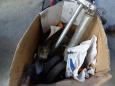 *Box Containing Jockey Wheels - Trailer Hitch Indespension Units etc