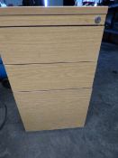 *Stand Alone Drawer Cabinet in Light Oak Finish