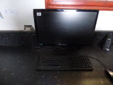 *Samsung Flat Screen Monitor - Keyboard & Mouse