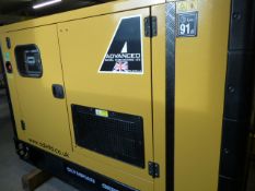 *Advance Diesel Engineering Limited Olympian Model GEP50-7 Diesel Driven KBA 3 Phase Generator -