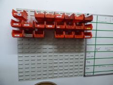 *Wall Mounted Linbin Rack & Bins