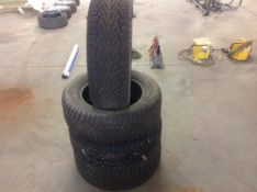 *Four maxsport winter tyres part worn 8 mm tread 205/60/15