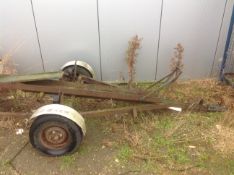 *Single motorcycle trailer