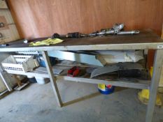 *Fabricated Steel Work Bench