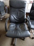 *High Back Executive Swivel Chair - Charcoal