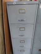 *4 Drawer Foolscap Filing Cabinet - Grey
