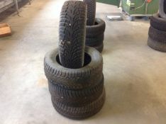 *Four maxsport winter tyres part worn 7 mm tread 195/65/15