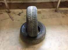 *Two 185/70/13 trailer tyres new condition