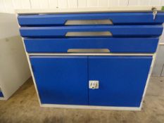 *Work Shop Storage Unit consisting of Drawers & Cupboard