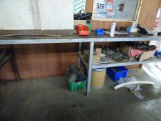 *Fabricated Steel Work Bench