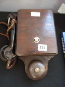 *Vintage Wall Telephone