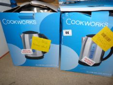 *2 Cookworks Electric Kettles
