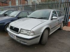 *Skoda Octavia Registration Number W874 NJC - MOT 14.5.16