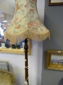 Art Deco Standard Lamp & Shade