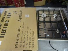*60cm Deluxe Solid Electric Hob & Another