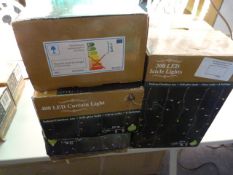 *5 Boxes of LED Christmas Lights