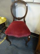 Victorian Balloon Back Chair
