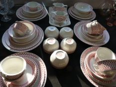 Large Quantity of Adams Real English Iron Stone Dinnerware