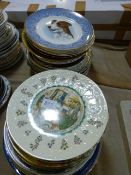 Large Collection of Cabinet Plates