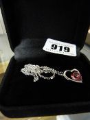 Cased Silver Necklace