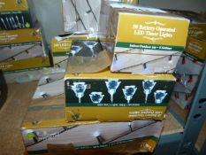 *4 Boxes of Assorted LED Christmas Lights