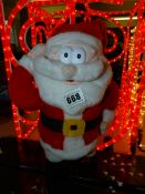 *Battery Operated Singing Father Christmas