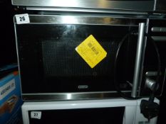 *De-Longhi Brushed Stainless Steel Microwave Oven