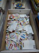 Collection of Dandy & Beano Badges & Collection of Older Comics