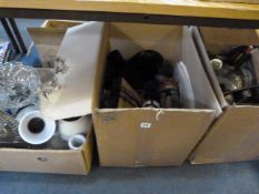 3 Boxes of China & Glassware
