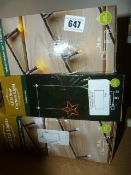 *3 Boxes of Assorted LED Christmas Lights